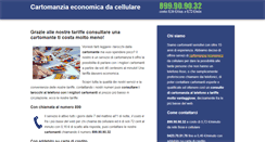 Desktop Screenshot of cartomanziaabassocostodacellulare.com